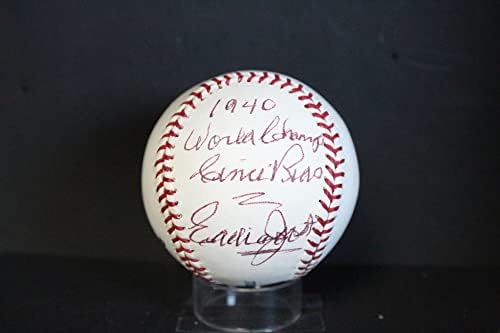 Eddie Jost potpisan bejzbol autogram Auto PSA / DNA AM48839 - AUTOGREMENA BASEBALLS
