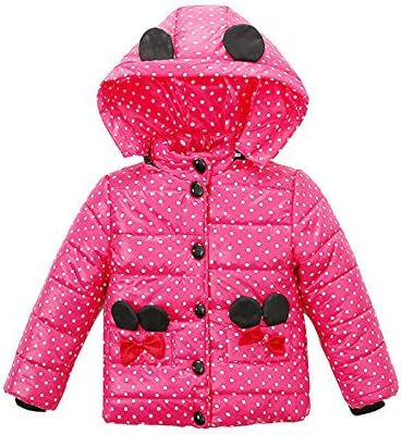 Odjeća Za Novorođenčad Zimski Kaput Kaput Moda Odjeća Tačka Beba Deca Debeli Luk Podstavljena Jakna Devojke Znoj Outfit Toddler