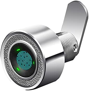 ZLXDP Cink Legura bez ključeva za otisak otiska prsta Strongbox Lock Biometrics Električna brava