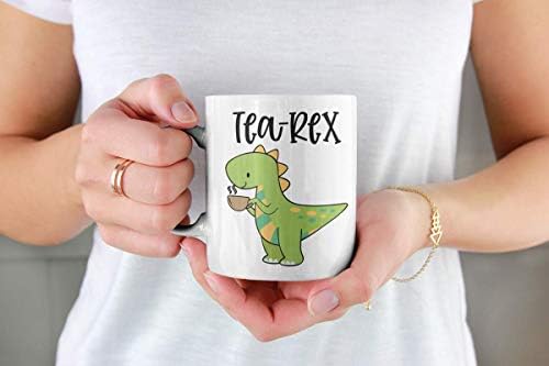 Čaj-REX smiješna šolja za kafu / šolja za kafu za mamu, tatu, sestru, muža ili ženu smiješni i Cool poklon