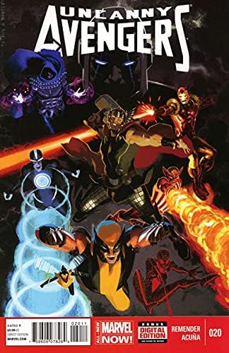 Uncanny Avengers 20 VF ; Marvel comic book / Rick Remender