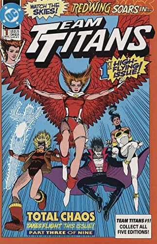 Tim Titans #1d VF / NM ; DC strip / Redwing - totalni haos