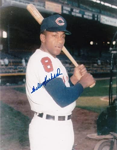 Willie Kirkland Cleveland Indijanci Akcija potpisana 8x10 - AUTOGREM MLB Photos