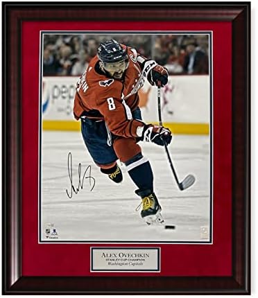 Alex Ovechkin potpisao je autogramiranu fotografiju 16x20 uokvirenih do 20x24 fanatika - autogramirane NHL fotografije