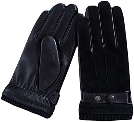 N / A kožne rukavice muške jeseni i zime Plus baršunaste toplo zgušnjavajuće vozačke poslovne rukavice protiv baršuna