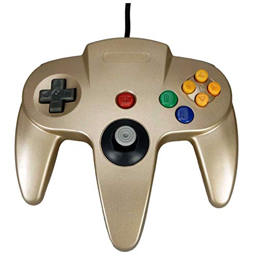 Wiresmith Classic Nintendo N64 Joystick Kontroler-Zlato