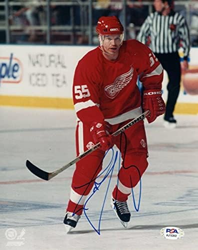 Larry Murphy potpisan autogramirani 8x10 FOTO Detroit Crvena krila PSA AJ15362 - AUTOGREME NHL Photos