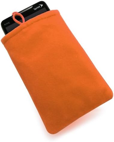 Boxwave Case kompatibilan sa somnomedicom SOMNO HD - baršunasto torbica, meka velur tkanine torba sa crtežom za somnomediku somno hd - podebljana narančasta
