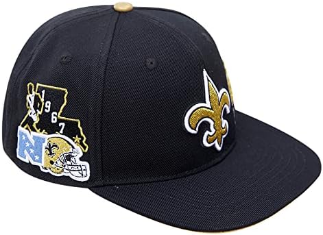 PRO standard muške crne nove Orleans Saints Hometown Snapback Hat