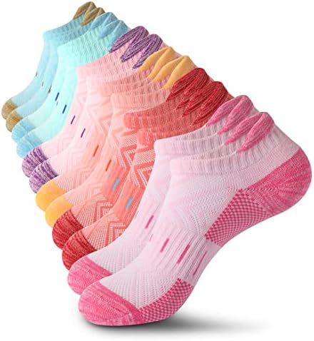 Yojoom čarape za gležnjeve za žene atletsko trčanje bez Show čarapa s jastukom niskog kroja za planinarenje