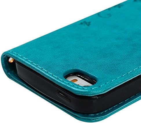 LW-prodavnica iPhone 5S se Case, iPhone 5 5s SE Wallet Case, za iPhone 5 5s SE PU kožna torbica [ugrađeni