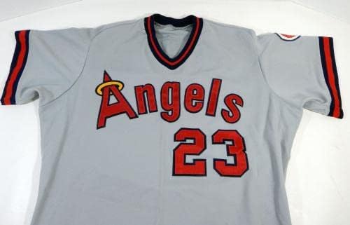 1988 Kalifornija Angels Joe Johnson 23 Igra Izdana siva Jersey 44 DP14437 - Igra Polovni MLB dresovi