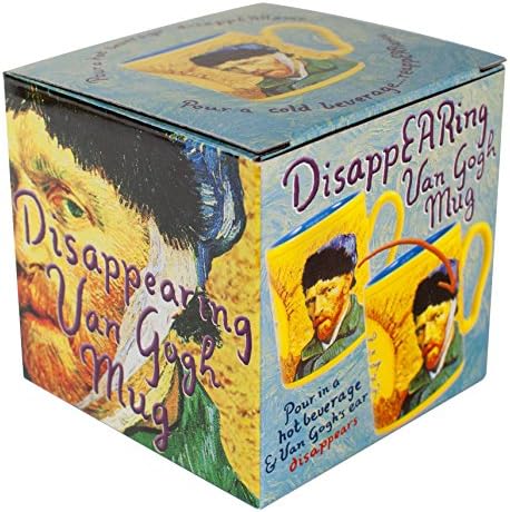 Van Gogh nestaje šolja za kafu-dodajte toplu vodu i gledajte kako Van Goghovo uho nestaje-dolazi u zabavnoj poklon kutiji - od strane Udruženja nezaposlenih filozofa
