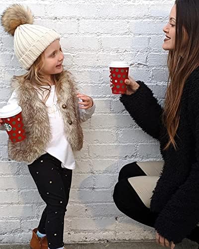 FURTALK toddler Beanie satenski obloženi dečaci devojčice zimski šeširi Pom Pom Beanies za decu