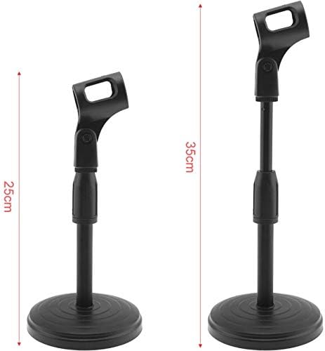 Uxzdx CUJUX prijenosni stalak za mikrofon od plastike za podizanje radne površine za Opći sastanak/računarski mikrofon/prijenos uživo