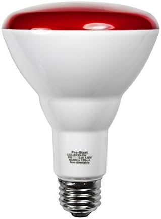 Normanske lampe LED-BR30-9W crvene - volti: 120v, vati: 9W, Tip: LED BR30