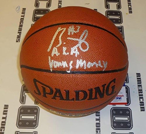 Brandon Jennings potpisao košarka PSA / DNK Coa Young Money Pistons Bucks Auto'd - AUTOGREME košarke