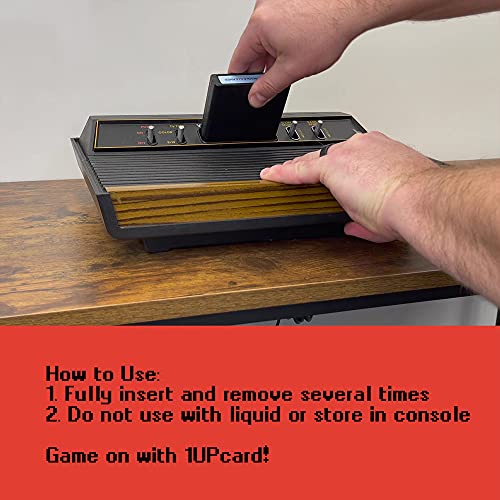 Sredstvo za čišćenje konzola kompatibilno sa Atari 2600 sistemom Video igara od 1upcard™