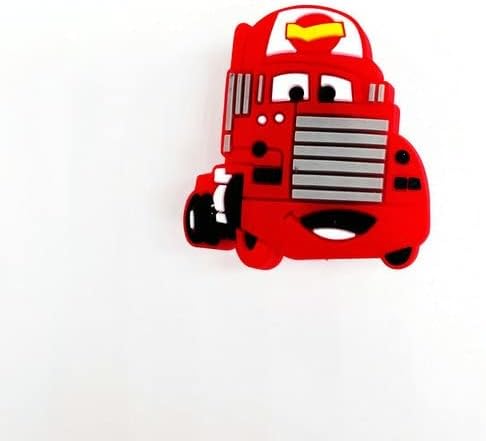 Dječje ručke za crtiće Crvena serija automobila ladica za namještaj povucite i kvaku za dugmad za ormar za djecu povlači silikonske ručke -
