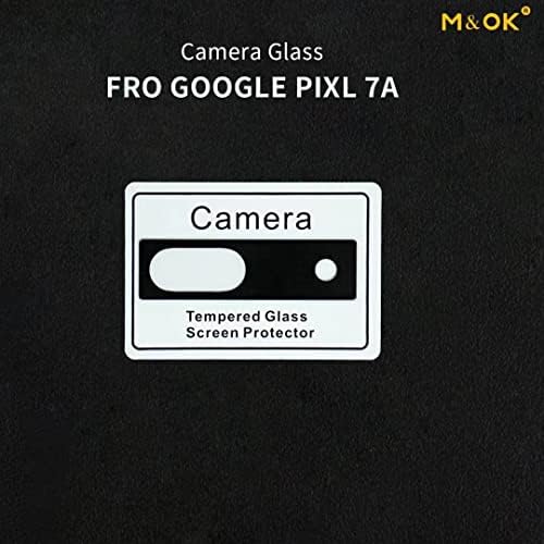 Zeking [3 paket] dizajniran za Google Pixel 7a zaštitnik sočiva kamere, 9h tvrdoća [HD Jasnoća] pogodna
