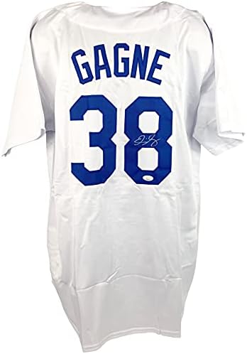 Eric Gagne AUTOGREMENT Potpisan dres MLB Los Angeles Dodgers JSA COA