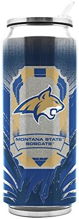 NCAA Montana State Mačke 16oz dvostruki zidni nehrđajući čelik THERMOCAN