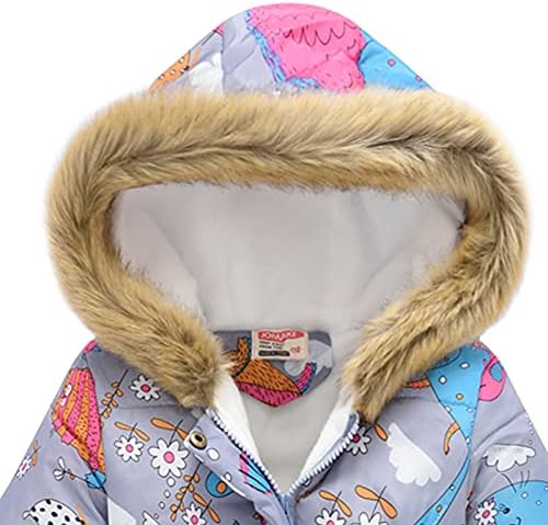 Toddler Boys Girls Fall Jacks dugi rukav kaput Dječji kaput Dječja odjeća jesen opružni zimski mekani topli