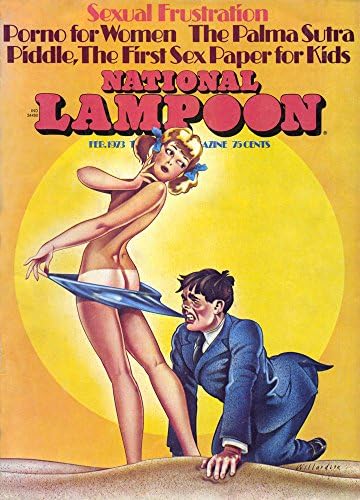 National Lampoon # 35 VG; National Lampoon comic book / Februar 1973 Coppertone Tribute