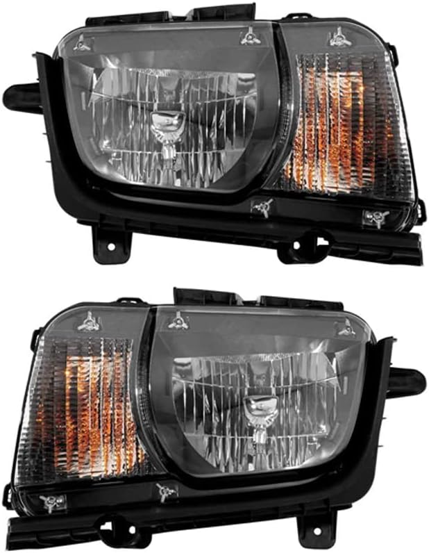 Rareelektrična Nova halogena prednja svjetla kompatibilna sa Chevrolet Camaro Lt Ss Convertible 2011-2013 po BROJU DIJELA 22959918 22959917 22959918 22959917 GM2503346 GM2502346