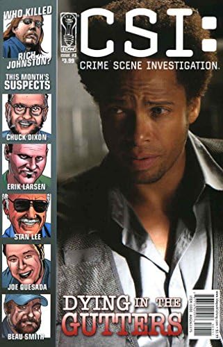 CSI: umiranje u olucima 3 VF ; IDW strip / Stan Lee