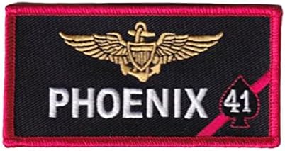 Squadron Nostalgia LLC Phoenix oznaka sa imenom-sa crvenom kukom i petljom