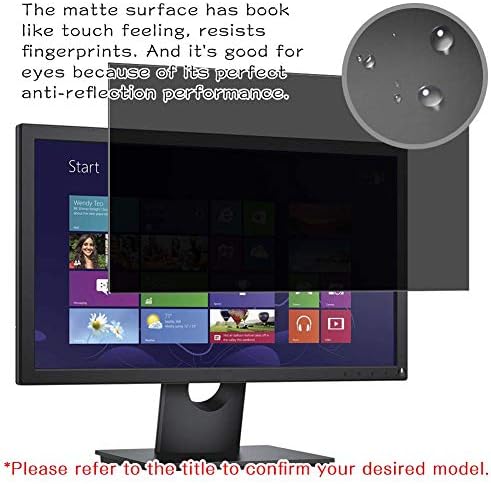 Synvy Zaštita ekrana za privatnost, kompatibilna sa Medion Akoya X58320 MD 21320 31.5 display Monitor Anti