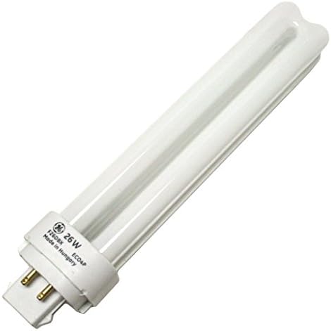 GE 97613 F26DBX / 841 / ECO4P 26-Watt 4100K 4-pinska dvostruka Dvoosna kompaktna fluorescentna lampa