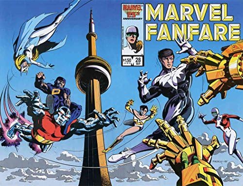 Marvel Fanfare 28 FN; Marvel comic book / Alpha Flight