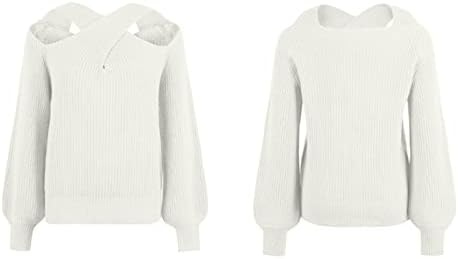 Ženski džemperi Ležerne prilike dugih rukava Ugodan pleteni džemper slatki elegantni meko pulover Jumper