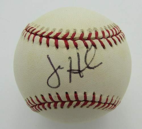 Junior Herndon San Diego Padres potpisan / autogramirani službeni NL bejzbol 155490 - AUTOGREMENA BASEBALLS