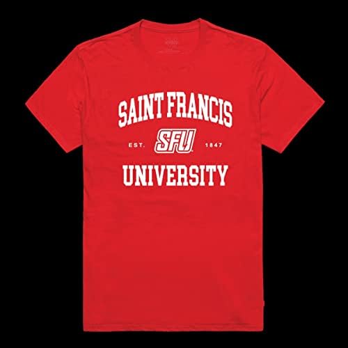 Saint Francis U Crvena Flash Pečat College Tee T-Shirt
