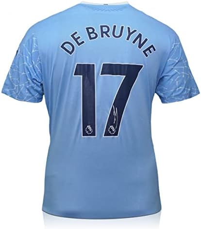 Ekskluzivna memorabilija Kevin de Bruyne potpisao je Manchester City 2020-21 Fudbalski dres. Superiorni