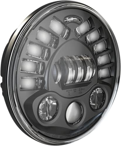 J. W. Speaker 0555111 5.75 in. 8691 LED adaptivno 2 prednje svjetlo za postolje - crno