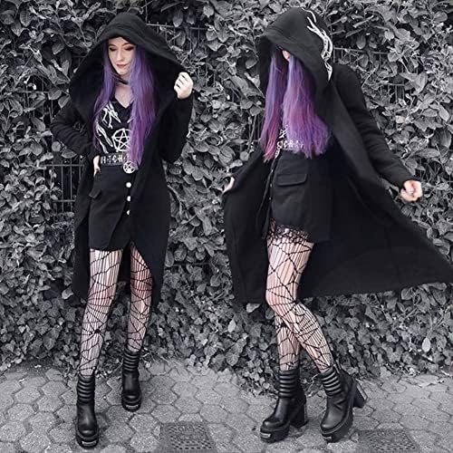 Diffstyle ženski mjesec gotički čarobnjaci Punk vintage casual duge dukseve vrhunske duksere