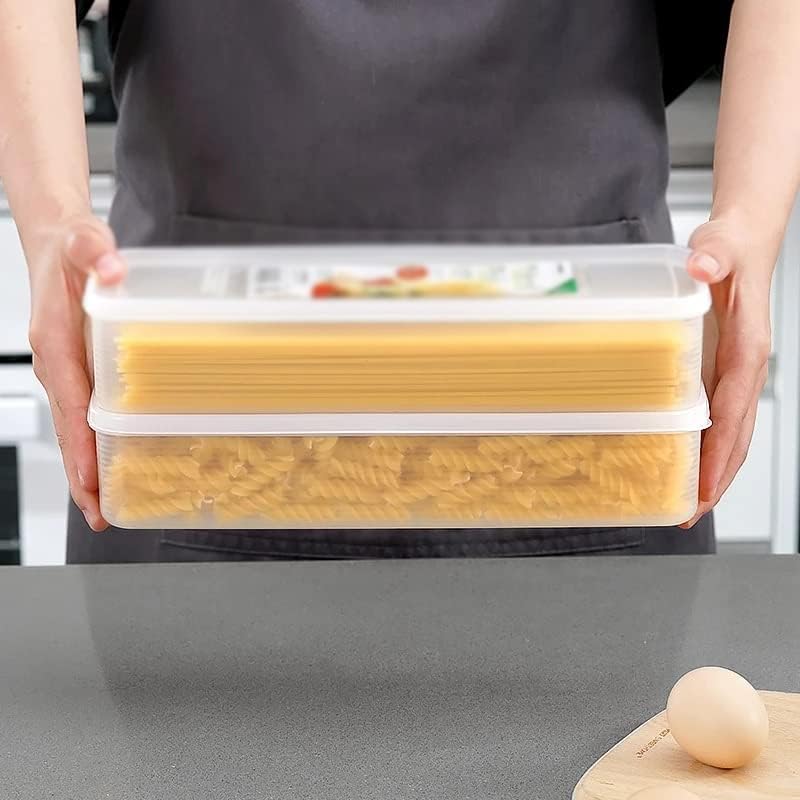MBBJM kutija za odlaganje rezanaca kuhinjska kutija za odlaganje hrane sa poklopcem tegla za rezance može se koristiti za čuvanje rezanaca