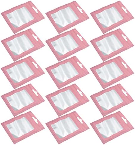 COHEALI 500pcs torbice dokaz Age data Case zapečaćene komponente Candy multifunkcionalni dijelovi Telefon Storage metalni proizvod grah početna Lip Craft uzorak prodavnica pilule ogrlica vakuumski sjaj