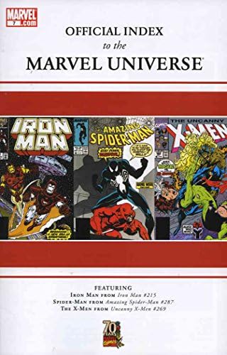 Zvanični indeks za Marvel Univerzum 7 VF / NM ; Marvel comic book