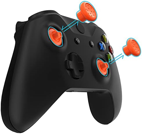ekstremne narančaste palčeve zamenljive ergonomski tipke + zamjenski tasteri za Xbox serije S / X kontroler