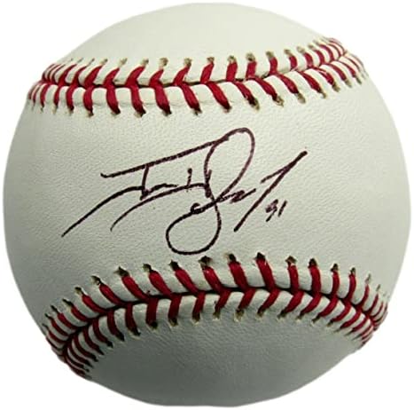 Jonny Gomes autogramirani OML bejzbol tampa bay zrake JSA - autogramirani bejzbol