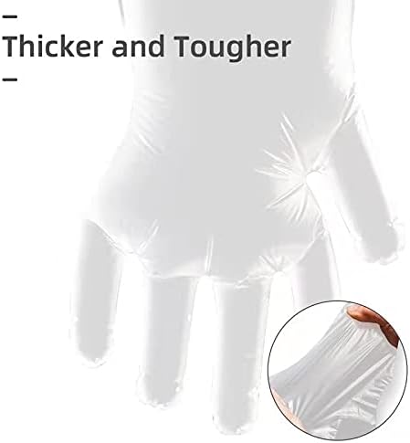 Babyease rukavice za jednokratnu upotrebu za djecu - 100 pakovanja višenamjenskih rukavica bez pudera, bez