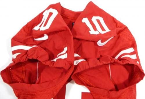 San Francisco 49ers Bruce Ellington 10 Igra izdana crveni dres 40 dp28794 - Neintred NFL igra rabljeni