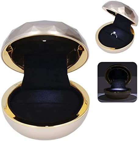 Vifemify LED nakit Kutija dobra tekstura Prekrasna i praktična elegantna privjesak za ogrlice unutar kartice Fiksni nakit