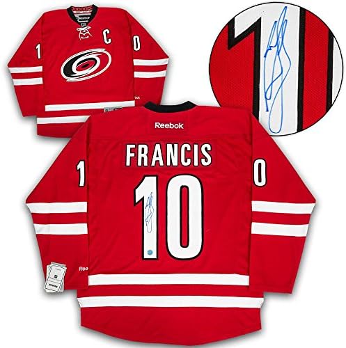 Ron Francis Carolina Hurricanes Autographing Reebok Jersey - autogramirani NHL dresovi