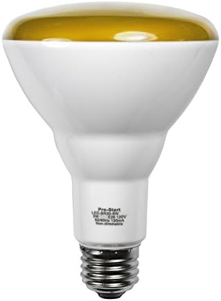Normanske lampe LED-BR30-9w žuto - volti: 120v, vati: 9W, Tip: LED BR30